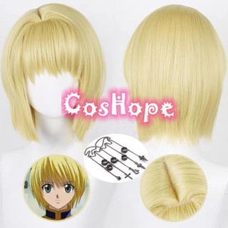 Tóc Giả Ngắn Hóa Trang Nhân Vật Kurapika Kurta Trong Hunter x Hunter
