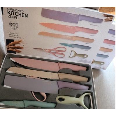 SET 6 MÓN - BỘ DAO KÉO LÚA MẠCH EVERRICH