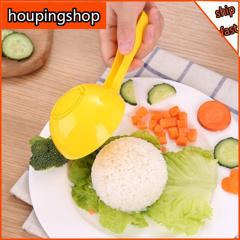 Muỗng Múc Cơm Làm Sushi Hình Bán Nguyệt Sáng Tạo Tiện Dụng Cho Nhà Bếp