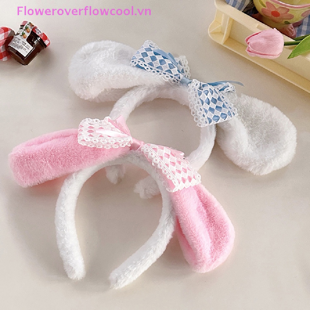 Băng Đô Tai Thỏ Hóa Trang Lolita