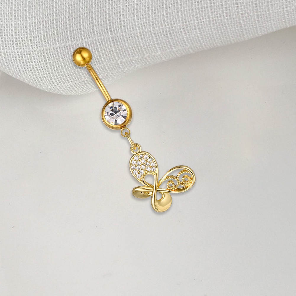 Khuyên Rốn Đính Đá Sang Trọng Quyến Rũ Cho Nữ