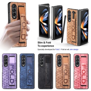 Ốp Lưng Bền Có Khe Cắm Bút Cho Samsung Galaxy Z Fold7 Fold6 Fold5 Z Fold4 Dây Đeo Tay Samsung Z Fold 7 6 Z Fold 5 4 Ốp Điện Thoại
