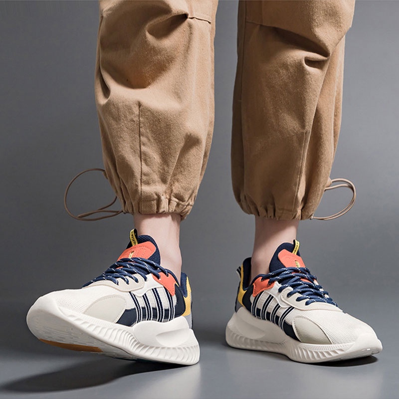 GUDETU  Giày Thể Thao Nam Thoáng Hơi Thời Trang Phong Cách Hàn Quốc