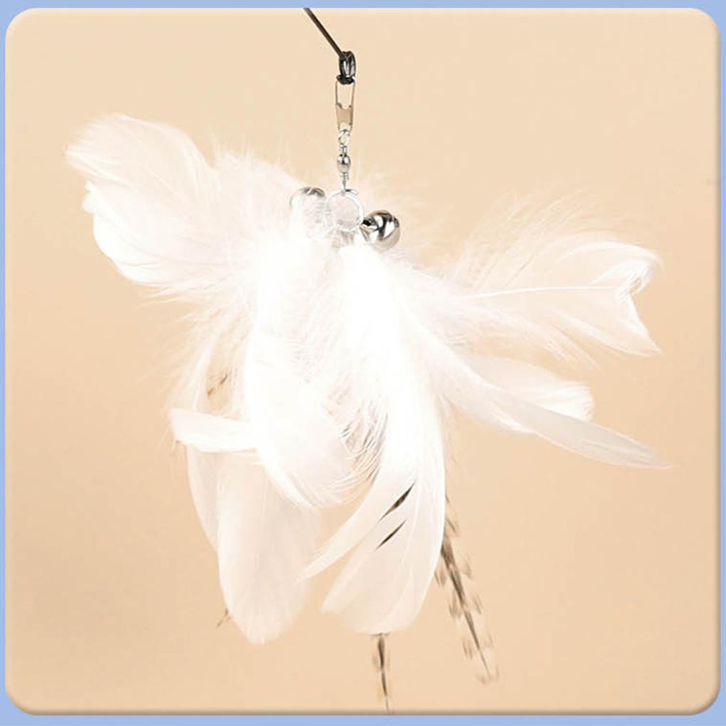 Đồ Chơi Đầu Lông Vũ Bằng Dây Thép PVC Thay Thế Cầm Tay Cho Phòng Khách / Thú Cưng