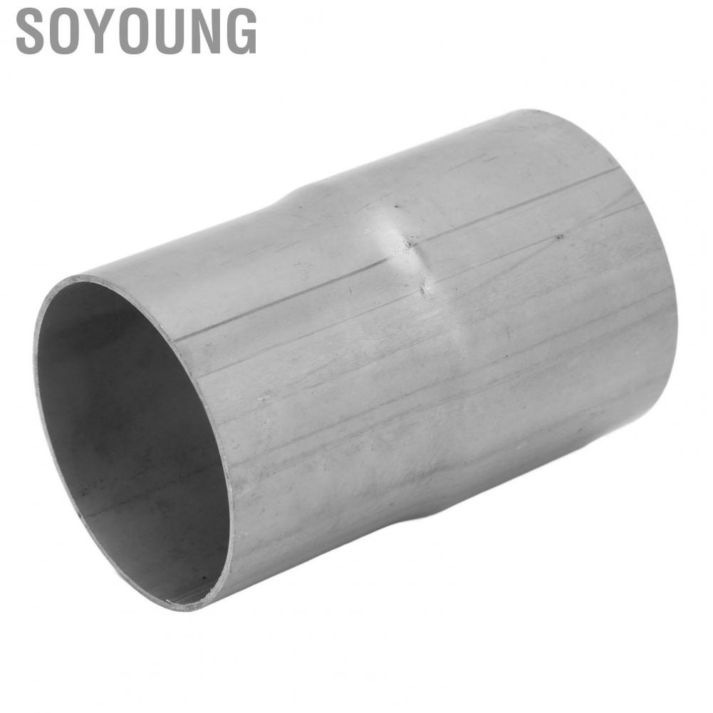 Soyoung Exhaust Reducer Adapter Pipe  Muffler Connector Pipes Strong Construction for Car