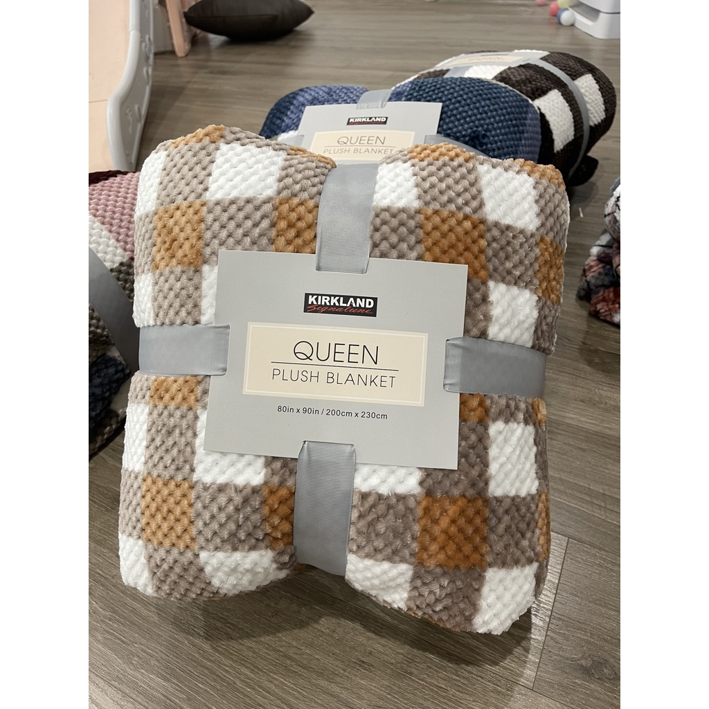 Chăn Lông Tuyết Queen Mùa Đông chuẩn loại 1, Mềm Lông Cừu Kirkland Qeen Cao Cấp Chuẩn Xuất Khẩu