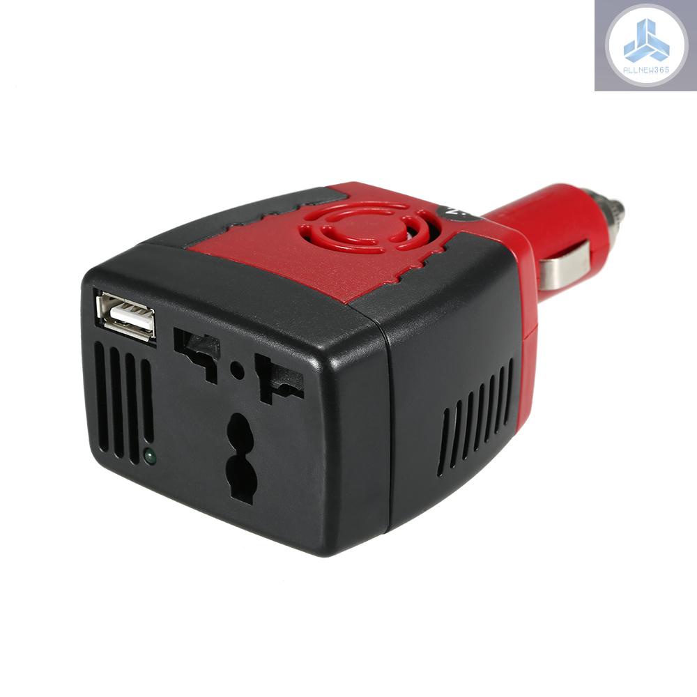 150W DC 12V to AC 220V Inverter Auto Voltage Converter Car Power Inverter Adapter with Cigarette Lighter