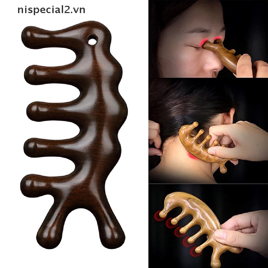 1 Lược Mát Xa Da Đầu / Vai / Cổ Chống Tĩnh Điện