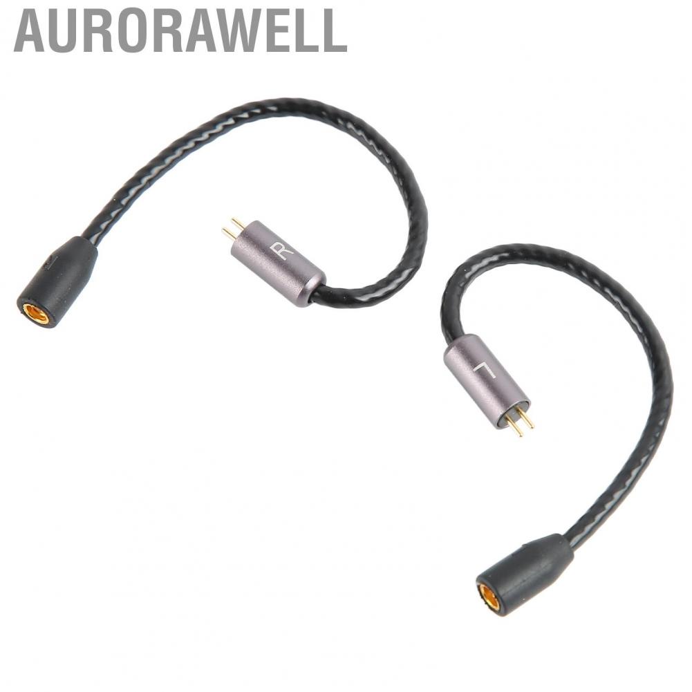 Aurorawell MMCX To 2 Pin 0.78mm Cable  Adapter Free Copper Plugging Unplugging Resistant Convenient for AS06 V20 ZS6