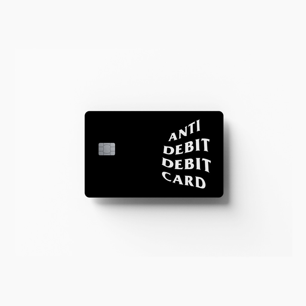 Skin Card, ATM Chủ Đề ANTI CLUB  | Miếng Dán Thẻ ATM, Thẻ Chung Cư Trang Trí - Chống Nước