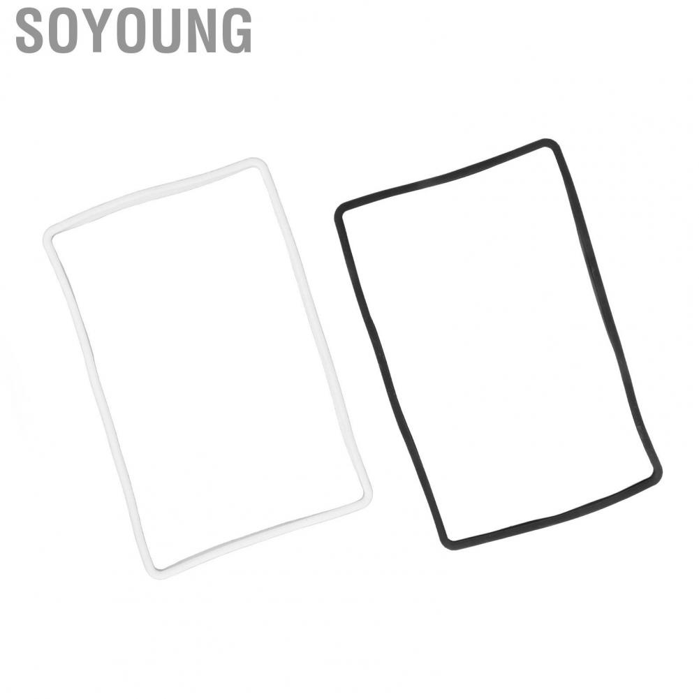 Soyoung Central Control Screen Frame Cover Silicon 230x360mm Navigation Protector for Car
