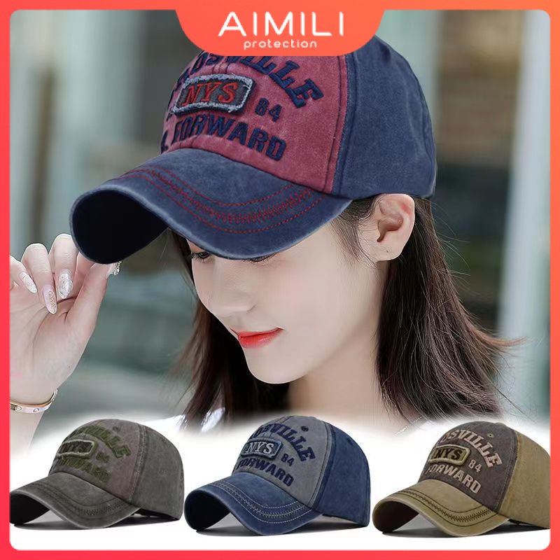 Mũ Bóng Chày Cao Bồi Chống Nắng Tia UV Thêu Họa Tiết Phong Cách Cao Bồi Giản Dị Dễ Phối Đồ Phong Cách Mới Cho Nam Và Nữ