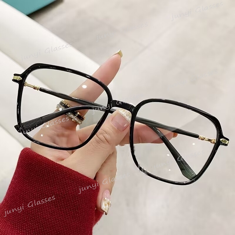 Kính Chống Tia Bức Xạ Mặt Trời Tròng Vuông Phong Cách Cổ Điển Thời Trang Cho Nam Và Nữ