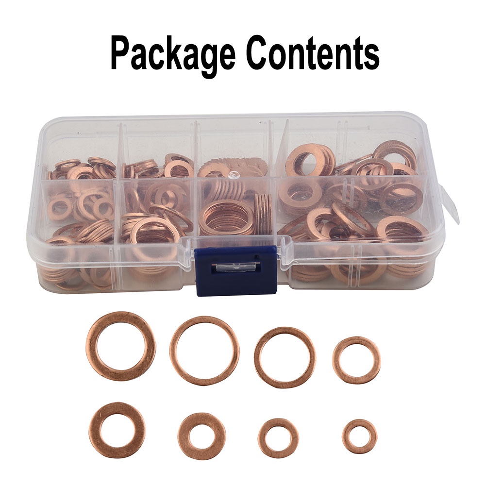 Bộ Vòng Đệm Bằng Đồng Cứng Chuyên Dụng Cho Sửa Chữa Thủy Lực