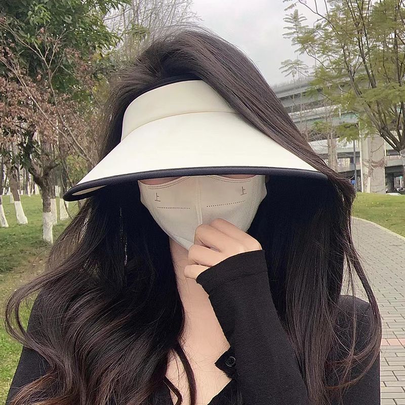 Mũ Chống Nắng UPF50 + Chống Tia Cực Tím Vành Lớn Thời Trang Mùa Hè Cho Nữ