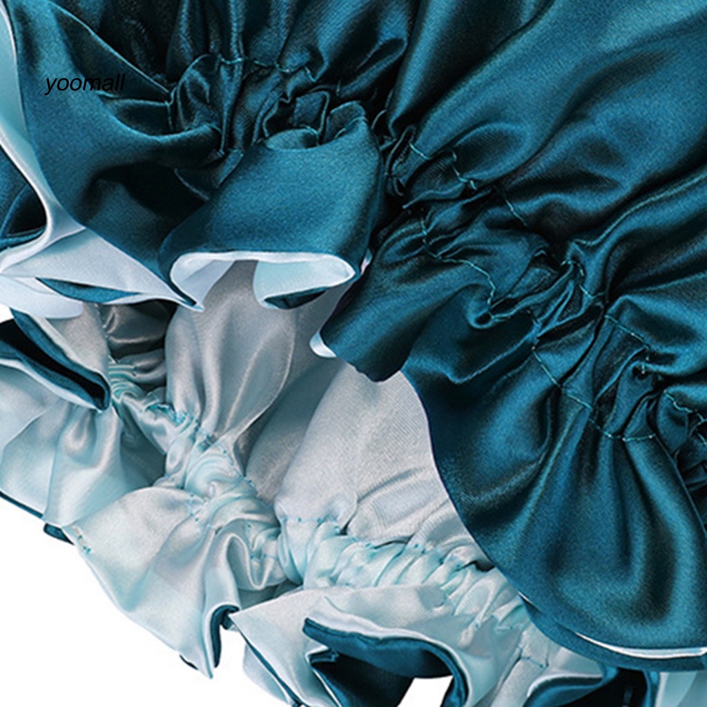 Mũ Trùm Đầu Hai Lớp Mềm Mịn Không Vành Dùng Khi Ngủ / Tắm Cho Nữ