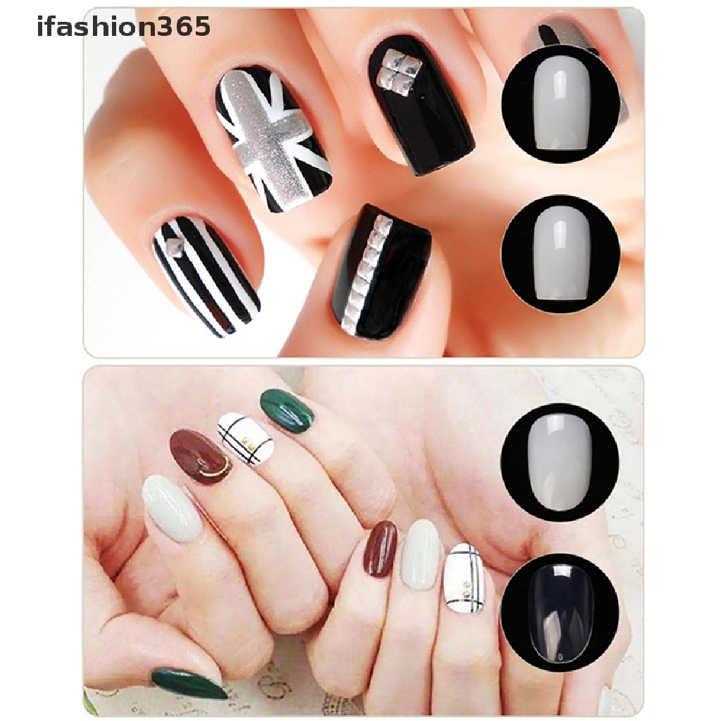 Set 500 Móng Tay Giả Bằng Acrylic DIY Thời Trang ifashion365