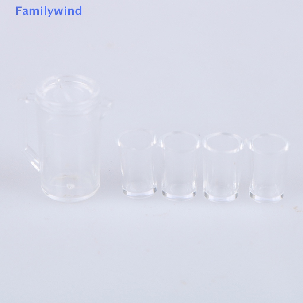 Bộ Khay Đựng Cốc Nước 1 / 12 Dùng Trang Trí Nhà Búp Bê