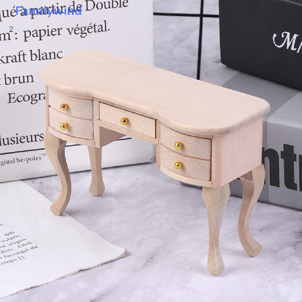 Bàn Trang Trí Nội Thất Cho Nhà Búp Bê Tỉ Lệ 1: 12