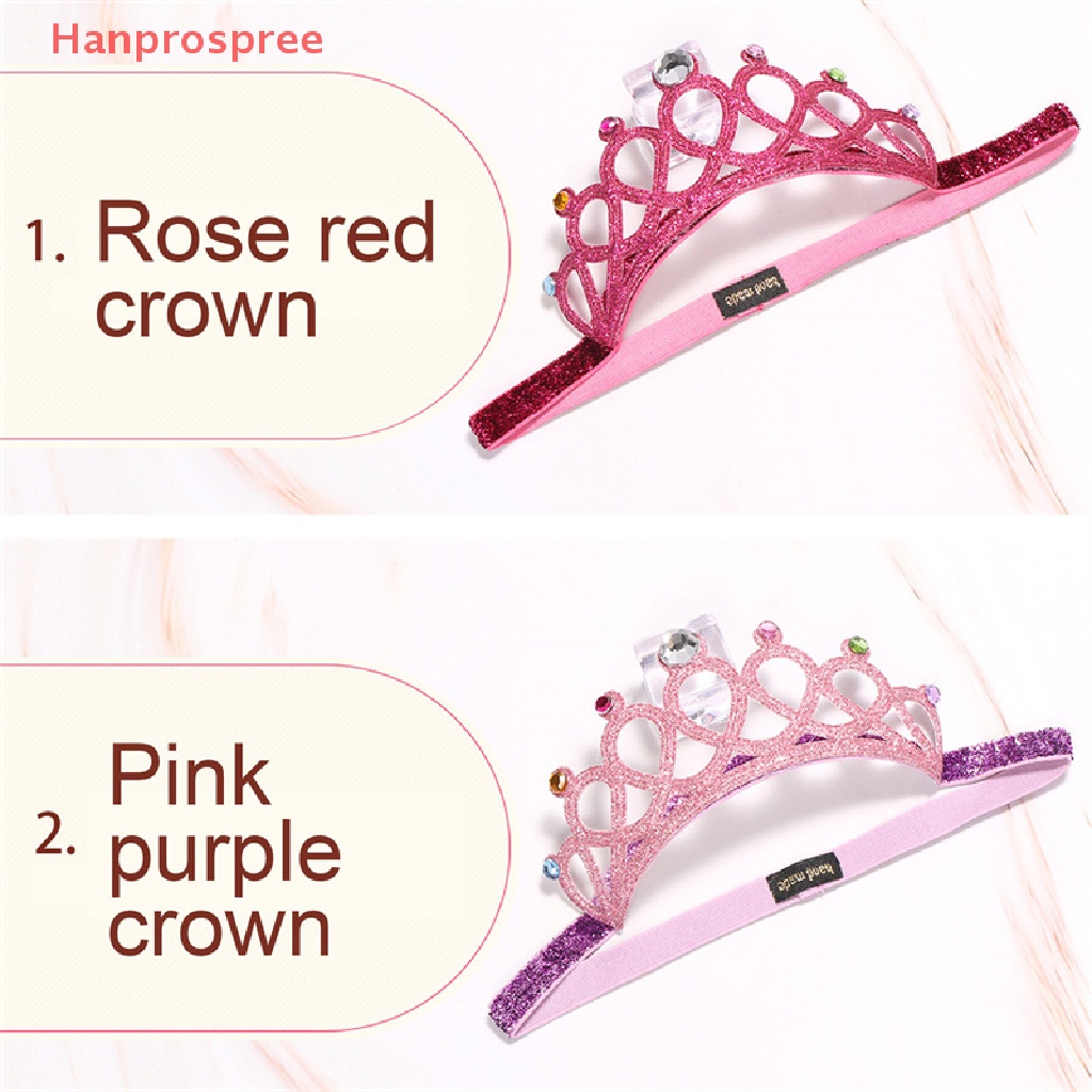 Băng Đô Cài Tóc Hình Vương Miện Mềm Co Giãn Cho Bé