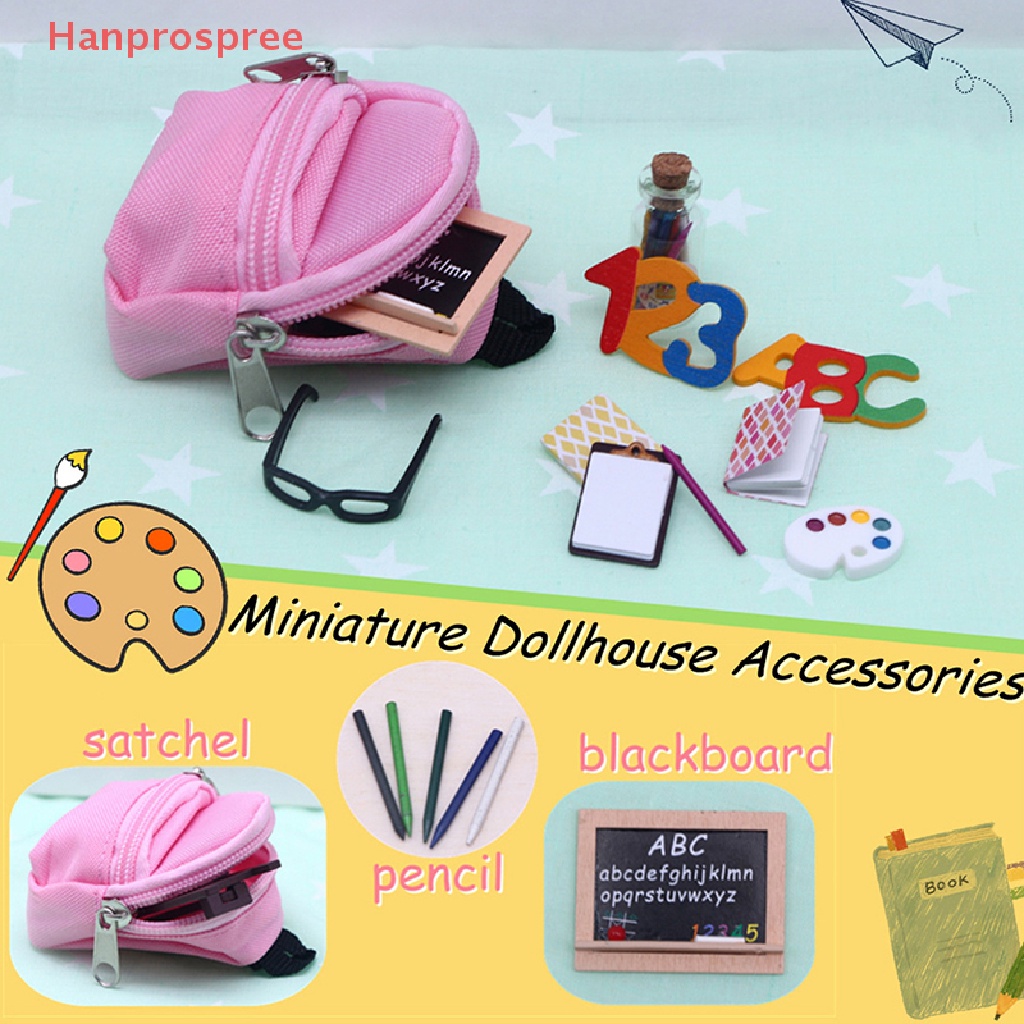 1 Bộ Thước Kẻ Mini Tỉ Lệ 1: 6 Trang Trí Nhà Búp Bê