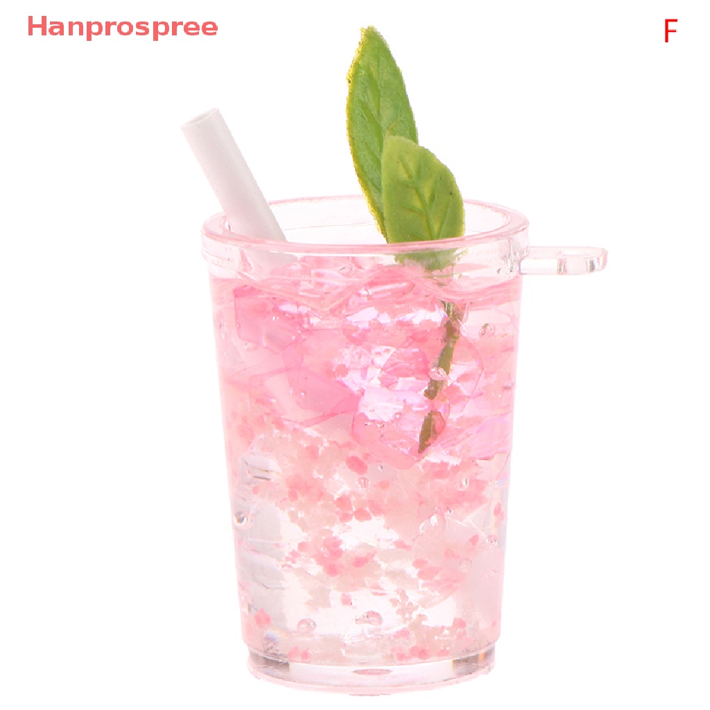 1 Đồ trang trí Ly Nước Đá Mini Hai Màu Dạ Quang Dùng Trang Trí Tiểu Cảnh