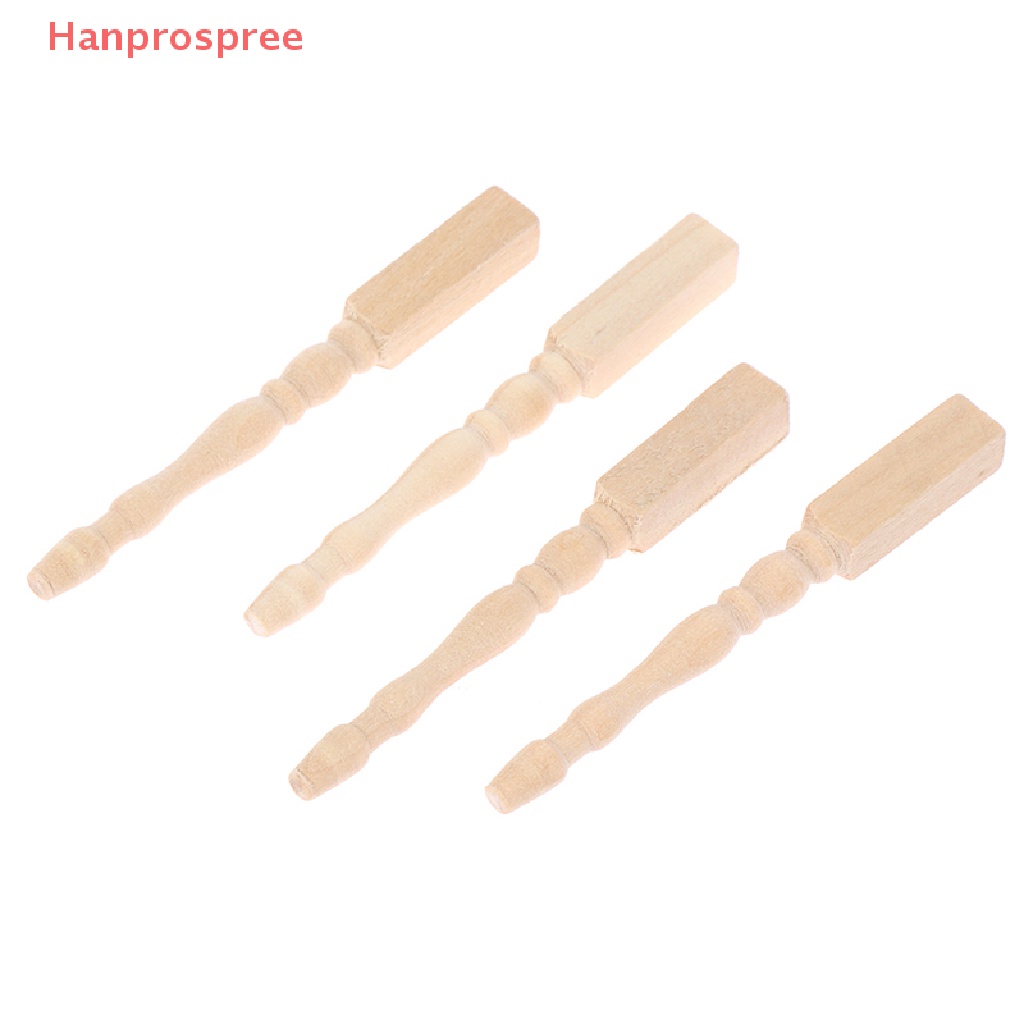 Set 4 Chân Bàn Trang Trí Nhà Búp Bê Tỉ Lệ 1: 12