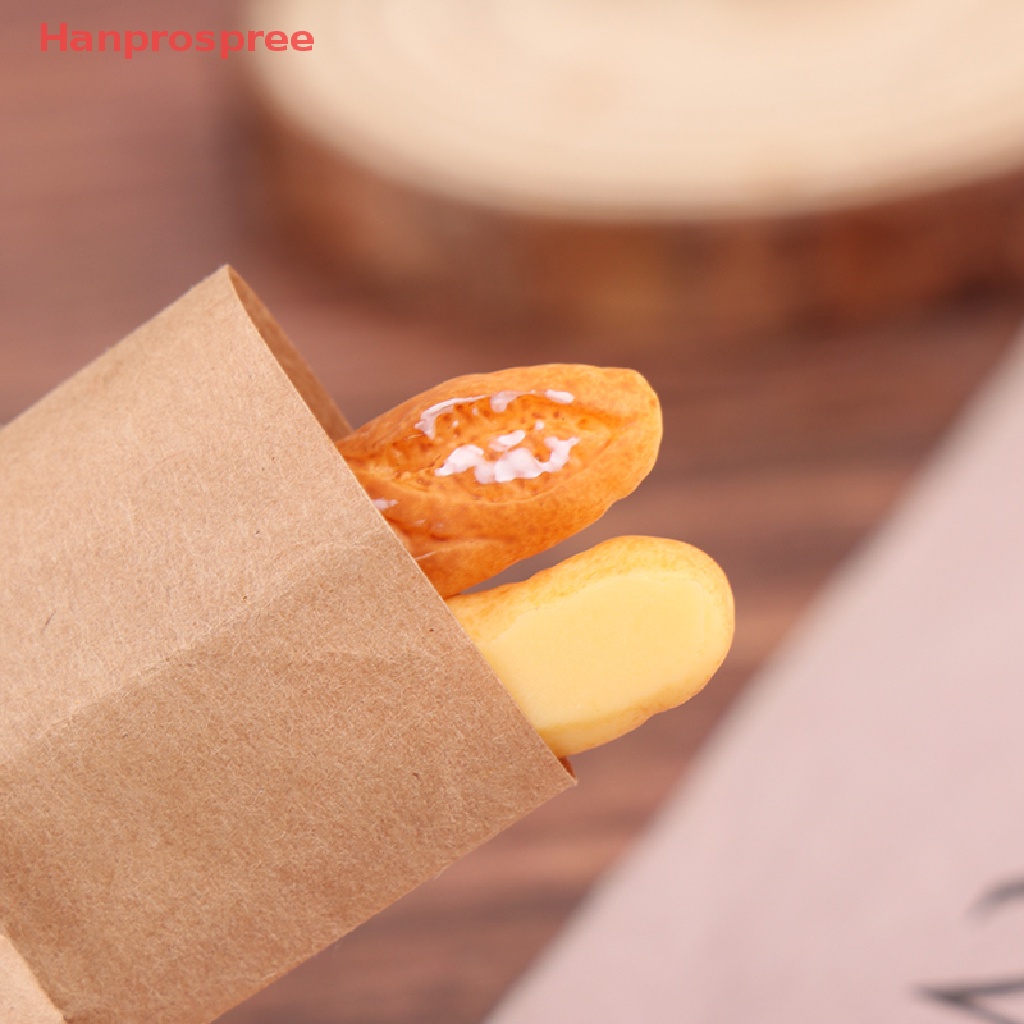 Mô Hình Thức Ăn Bánh Mì Tỉ Lệ 1: 12 Trang Trí Nhà Búp Bê