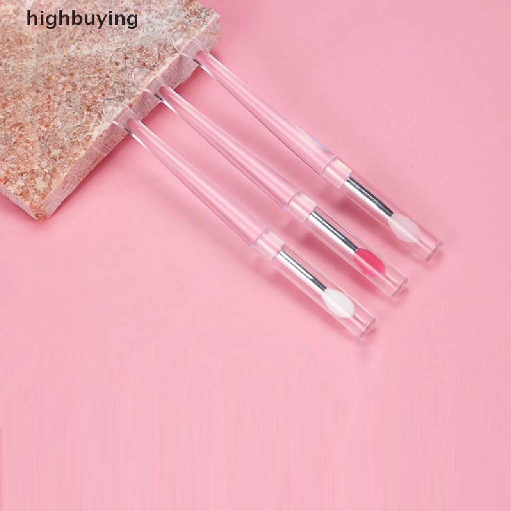 1 Cọ Tô Son Môi Bằng Silicone Kèm Muỗng Và Nắp Đậy Chống Bụi Tiện Dụng