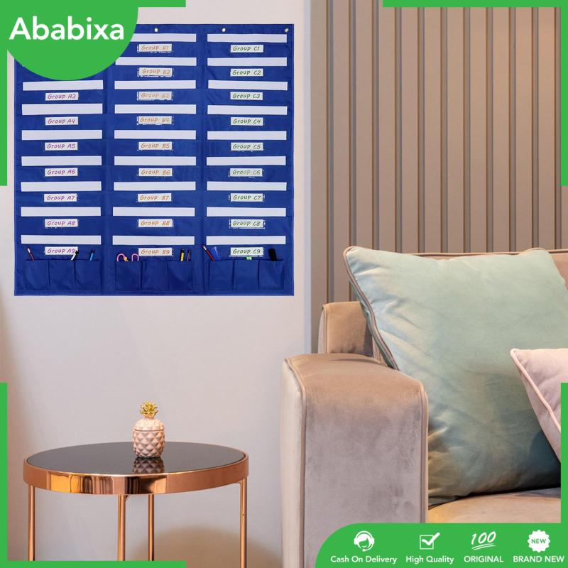 Túi Đựng Đồ Đa Năng 27 Ngăn Và 9 Móc Treo Có Thể Tái Sử Dụng Cho Trường Mẫu Giáo