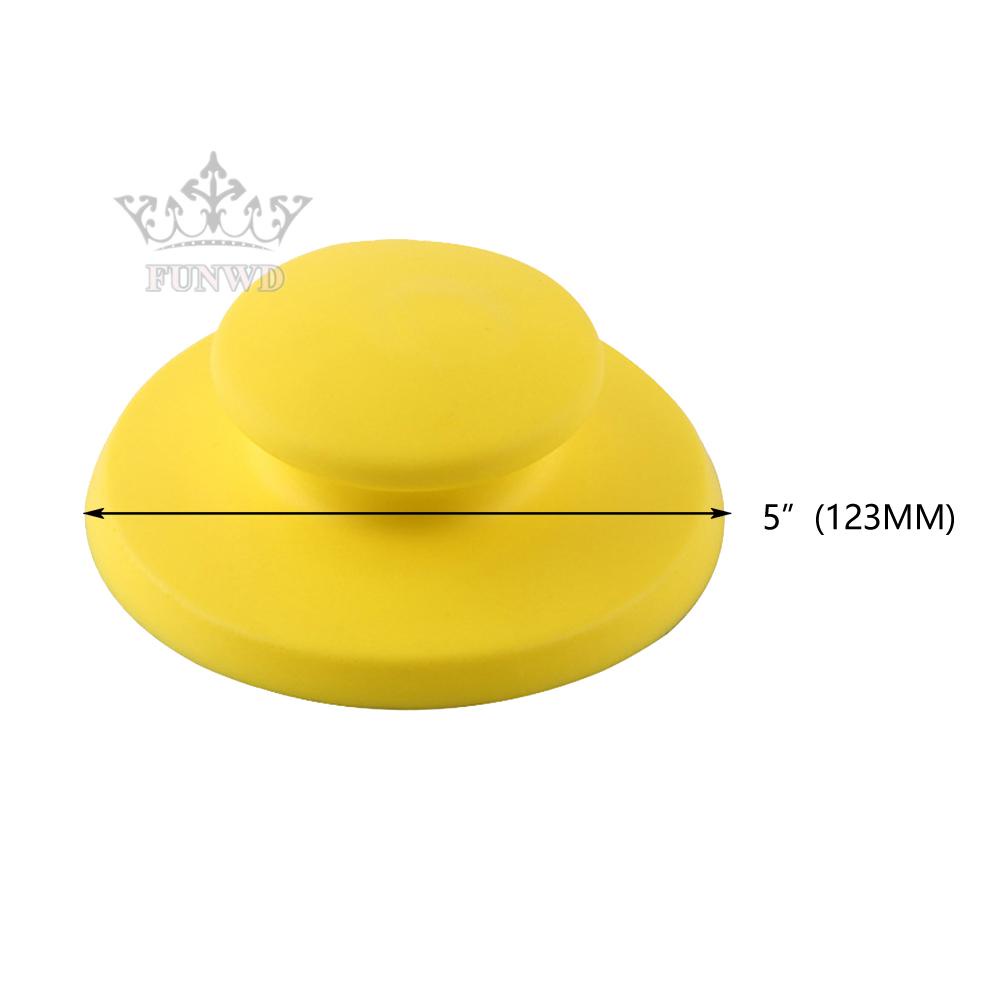 【FUNWD】2pcs manual sanding block for woodworking polishing 5 inch manual sanding discs