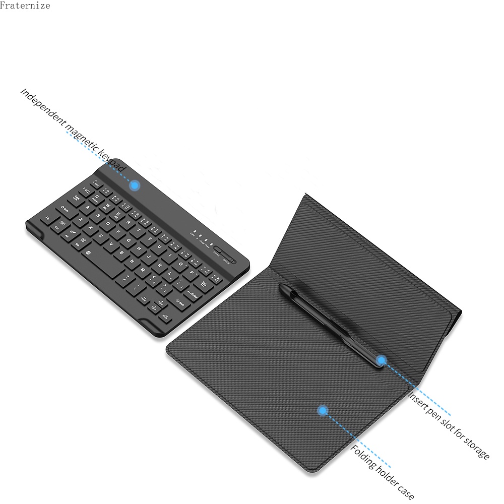 Bao Da Điện Thoại Tích Hợp Bàn Phím Bluetooth Từ Tính Dành Cho Samsung Galaxy Z Fold 2 3 4 Huawei Mate XS S Pen