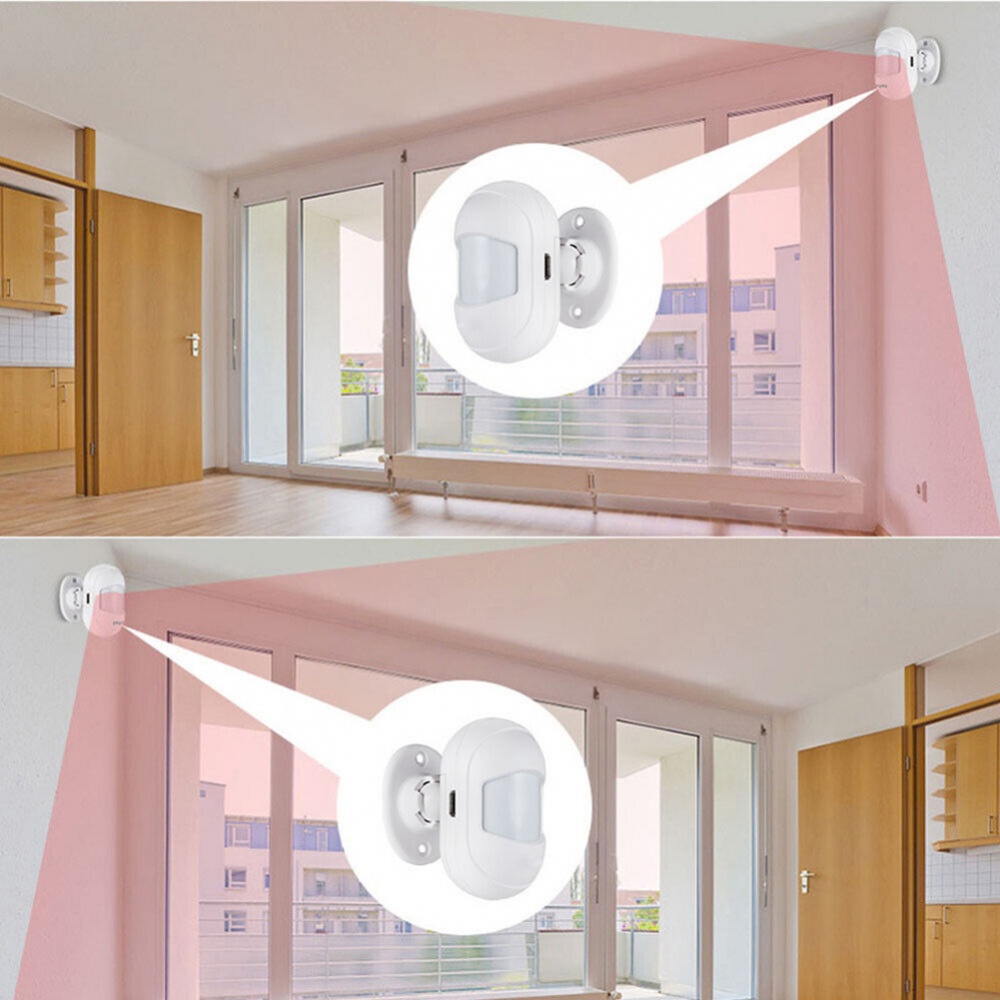 1 Cảm Biến Chuyển Động Hồng Ngoại ABS Cho Lò Vi Sóng Zigbee 3.0 PIR