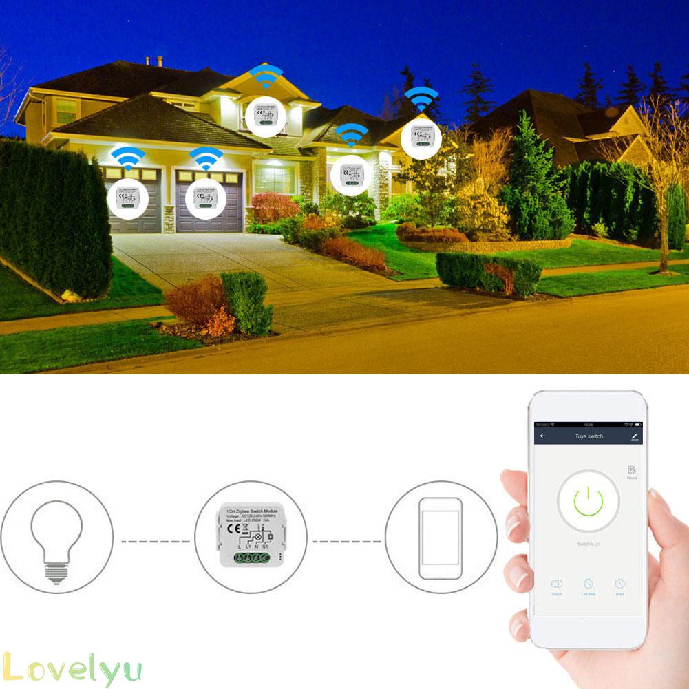 ⭐2023 ⭐Smart Switch Module 39.2 X 39.2 X 18 Mm ABS Smart Light Switch Module 1pcs