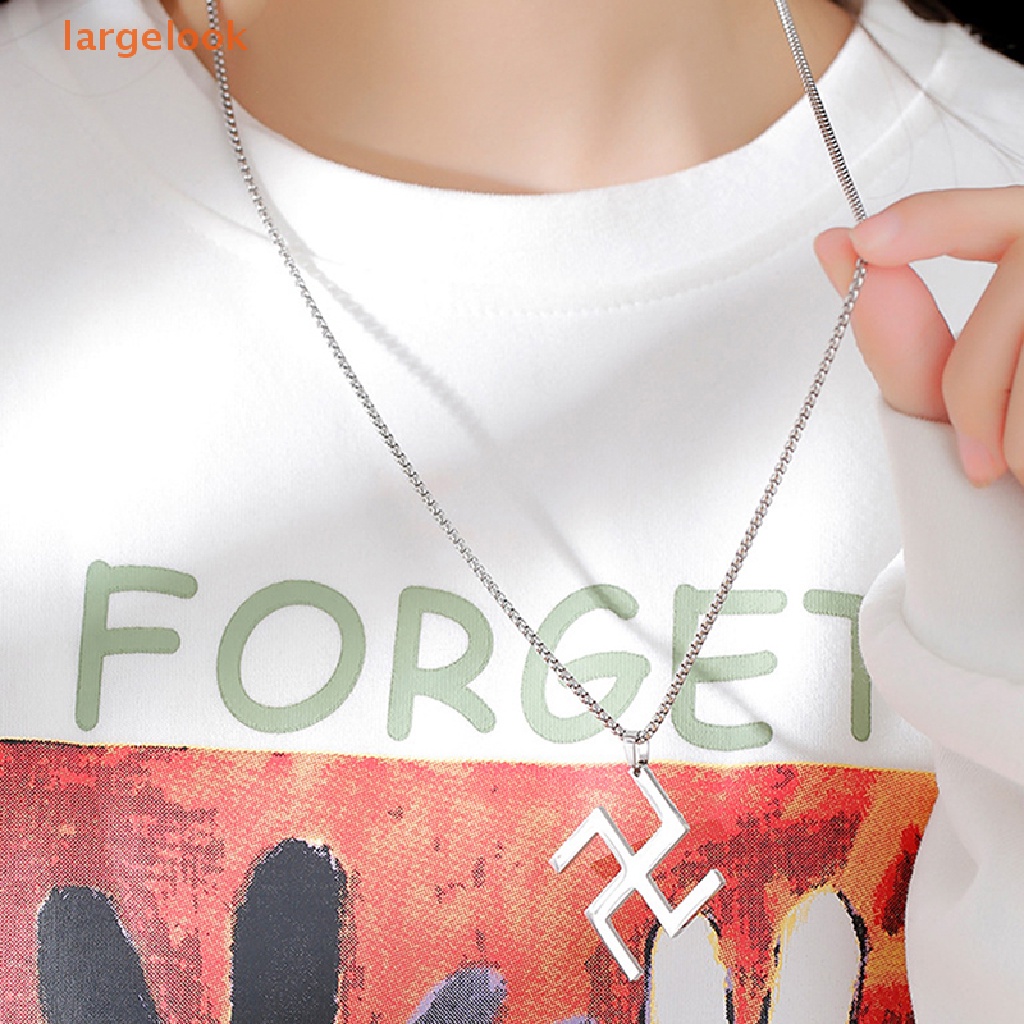 Vòng cổ Mặt Hình Logo BLEACH Ichigo Phong Cách Hip Hop Thời Trang