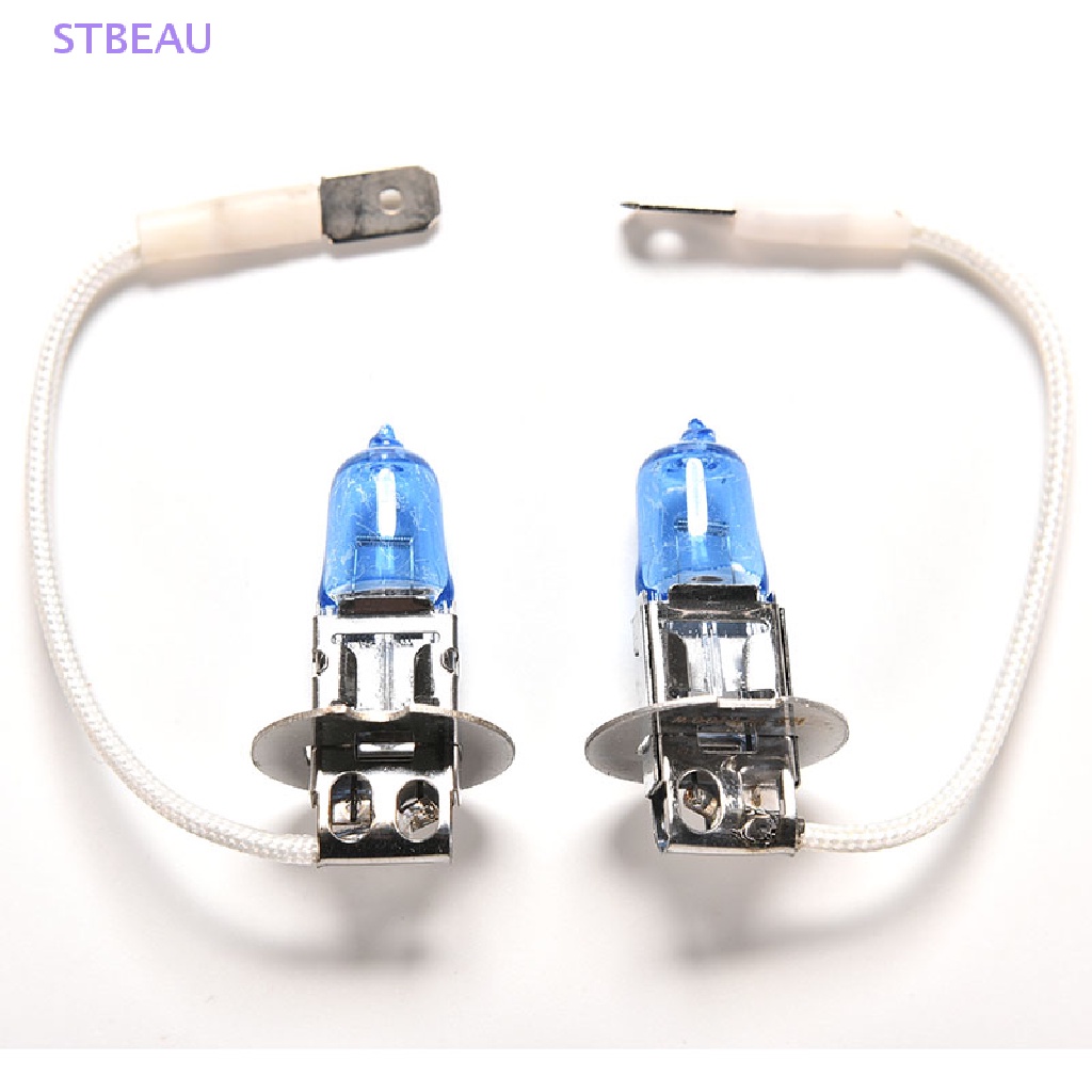 Set 2 Đèn Pha Chống Sương Mù H3 100W 12V Ánh Sáng Trắng Dành Cho Ô Tô