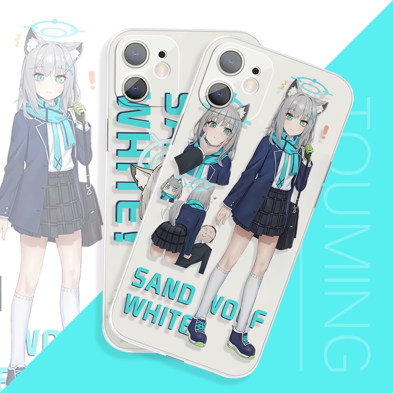 Blue Archive Creative personality Sunaōkami Shiroko Two-Dimensional phone case x compatible with iPhone 13 Apple 14pro