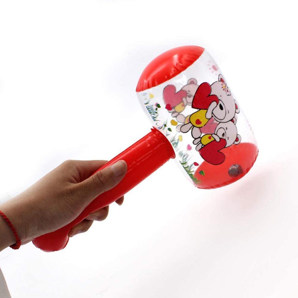 Búa Bơm Hơi Họa Tiết Hoạt Hình Dễ Thương Có Chuông Cho Bé M1M6