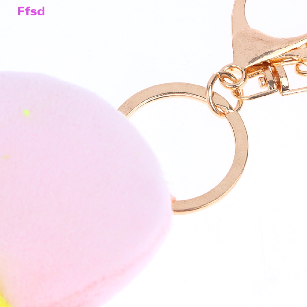 {Ffsd} Móc Khóa Xe Hơi / Túi Xách Hình Hoa Hướng Dương Nhồi Bông Xinh Xắn