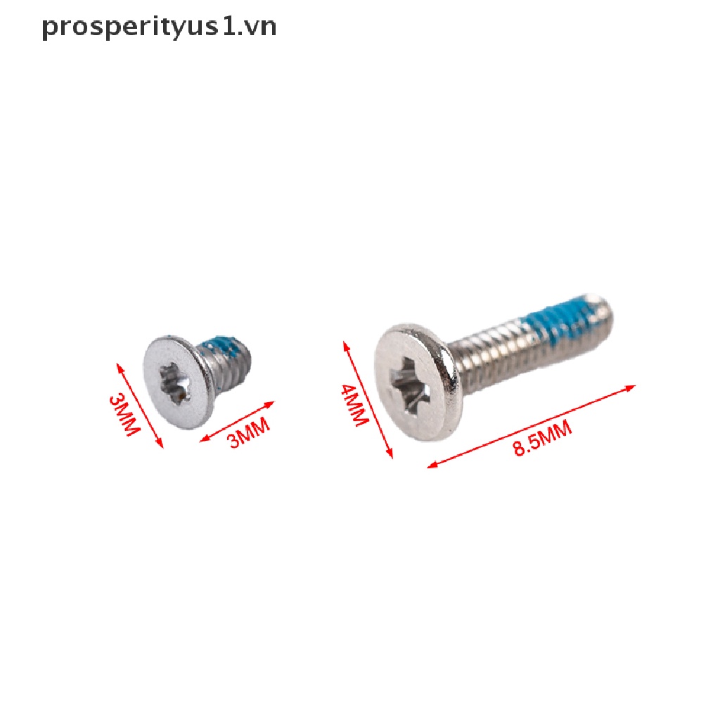 Set 1 [prosperityus1] 15 + 3 Vít Đáy &amp; Vít Tên Cho Dell XPS 15 9550 9560 M5510 5520 [VN]