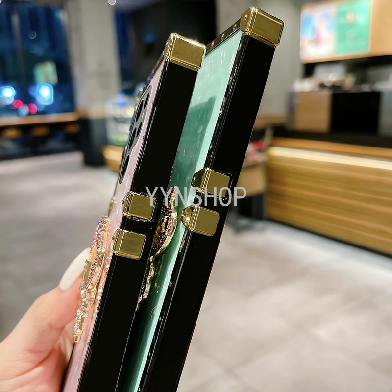 Ốp Điện Thoại Cứng Gắn Hình Bướm Thời Trang Cho Samsung Galaxy S23 Ultra S22Ultra S23 + S22 +