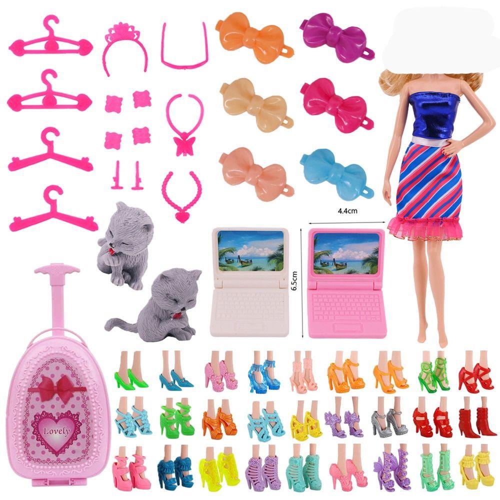 SUSANS 1 Bộ Phụ Kiện Quần Áo Cho Búp Bê