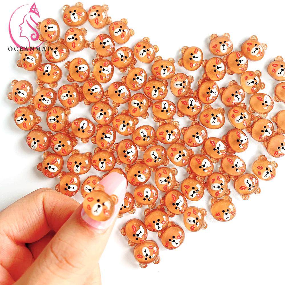 Bộ 5 / 10 phụ kiện 3D đáng yêu trang trí cho móng tay