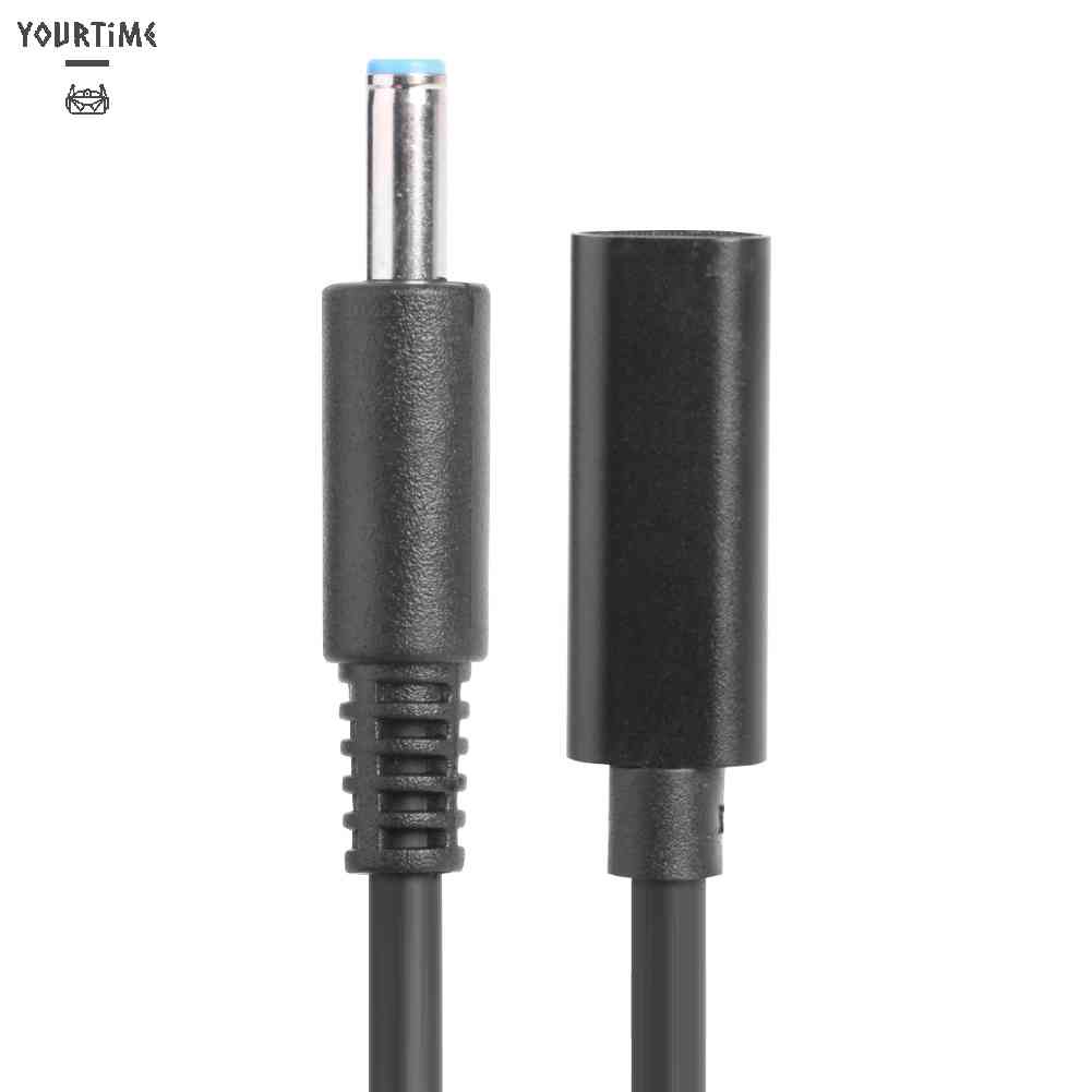 Đầu Nối Chuyển Đổi USB Type C Sang 4.5x3.0mm DC Cho Laptop HP