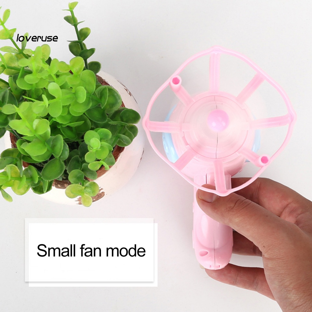 Quạt Thổi Bong Bóng Xà Phòng Hình Hoạt Hình Đáng Yêu