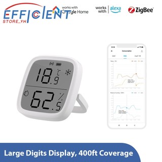 Sonoff snzb-02d zigbee lcd cảm biến độ ẩm nhiệt độ thông minh hiệu quả. store vn