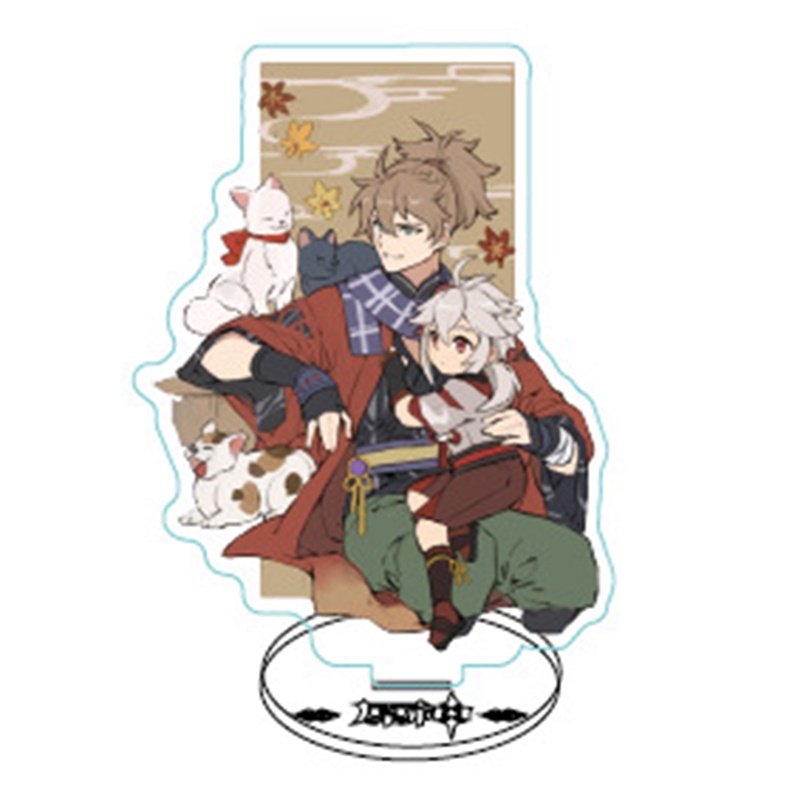 Mô Hình Nhân Vật Margot3 Anime Genshin Va Chạm Bằng Acrylic Để Bàn Trang Trí