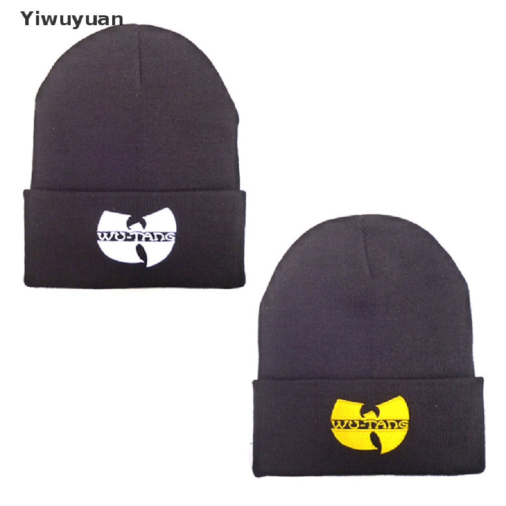 < Yiwuyuan > WU TANG CLAN Mũ beanie Dệt Kim Giữ Ấm Mùa Đông Phong Cách Hip-Hop Cho Nam Và Nữ   Giảm Giá Trên Bán Hàng