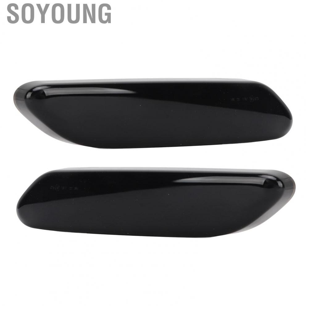 Soyoung Dynamic Turn Signal Light Wear Proof Anti Aging Side Marker Indicator for Car