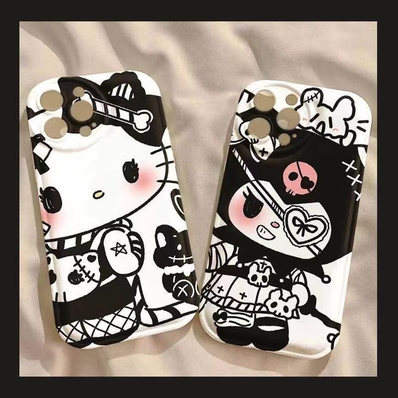Ốp Điện Thoại Họa Tiết Hoạt Hình Hello Kitty / Bong Bóng Dễ Thương Cho iPhone12 / plus6 147 1311Pro 8x